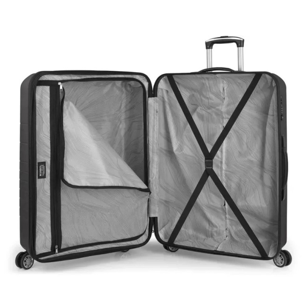 Чемодан Gabol Escape (L) Gris (124147-016)