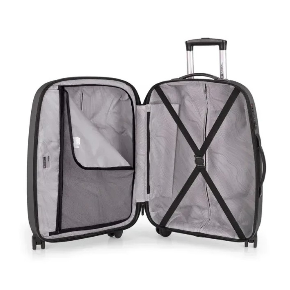 Валіза Gabol Paradise XP (M) Grey (123346-016)