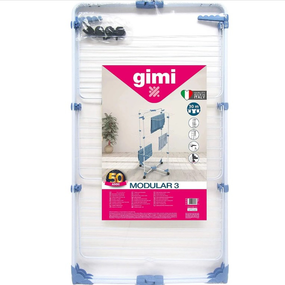 Сушарка для білизни підлогова Gimi Modular 3 Lux (154894)