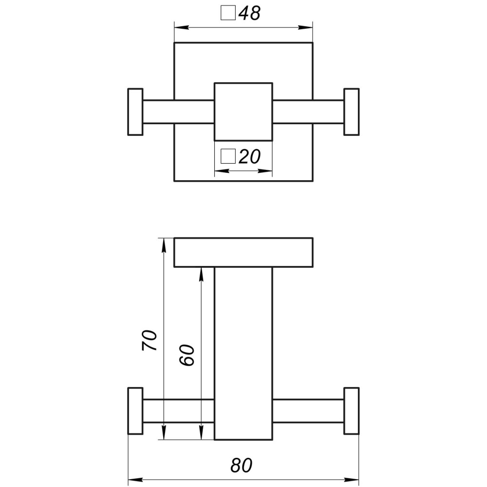 Крючок Globus Lux SQ 9412