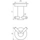 Крючок Globus Lux BS8415