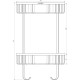 Полочка угловая двойная Globus Lux SS 8488