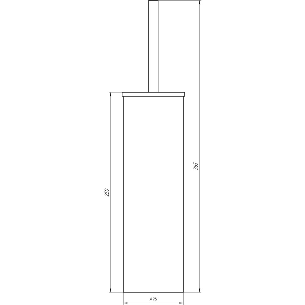 Йоржик для унітазу Globus Lux 8429B