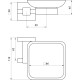 Мыльница Globus Lux SQ 9408