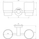 Стакан Globus Lux SS 8428