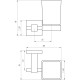 Стакан Globus Lux Q 9409