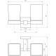 Стакан Globus Lux SQ 9428 