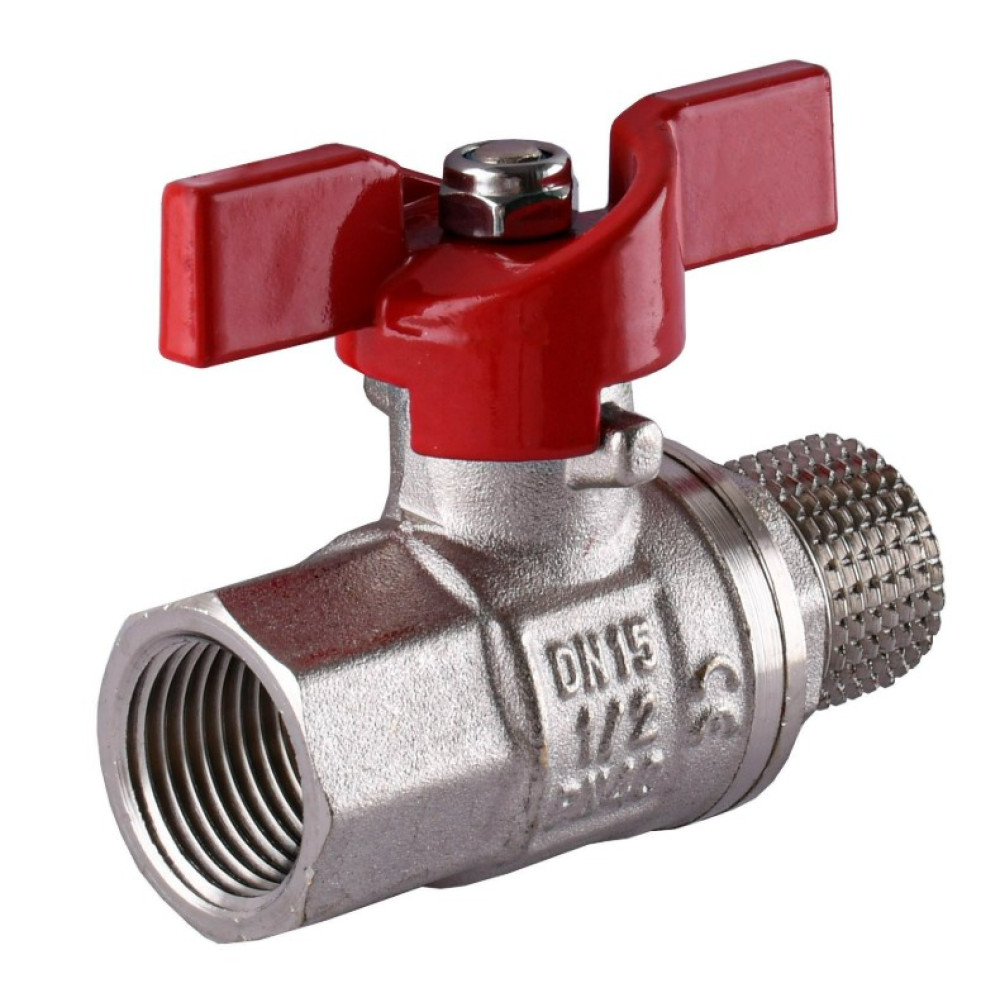 Кран кульовий прямий SELBA 1/2″ ЗВ КБ SL1508