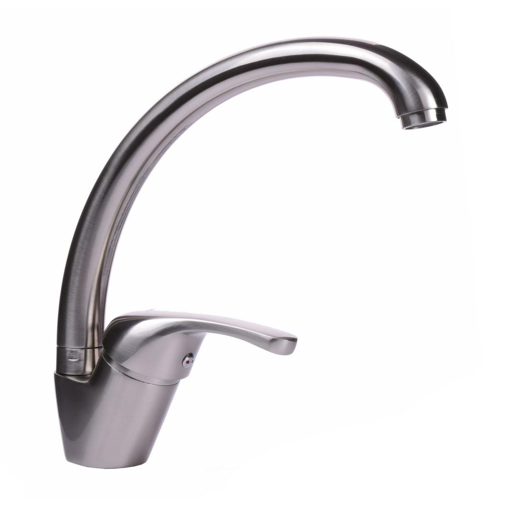 Смеситель для кухни Globus Lux Solly GLSO-0203S-8-STSTEEL