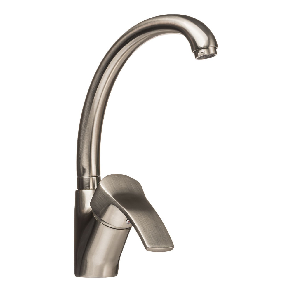 Смеситель для кухни Globus Lux QUEENSLAND GLQU-0203S-BIG-8-STSTEEL
