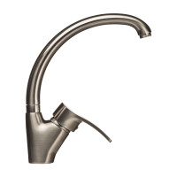 Смеситель для кухни Globus Lux QUEENSLAND GLQU-0203S-BIG-8-STSTEEL