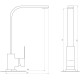 Смеситель для кухни Globus Lux SICILIA SBQ-203S-BB