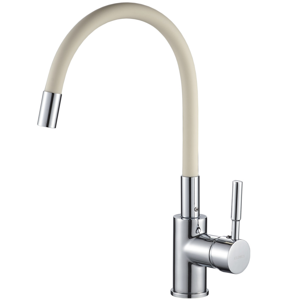 Смеситель для кухни Globus Lux LAZER GLLR-0203S-BEIGE