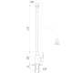 Смеситель для кухни Globus Lux ALPEN SBT1-203SA-S21