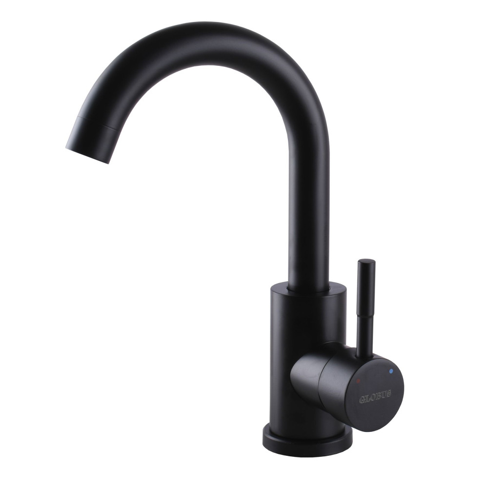 Змішувач для раковини Globus Lux ALPEN SBT1-101S-BB
