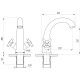 Змішувач для раковини Globus Lux DUKAT SD4-401