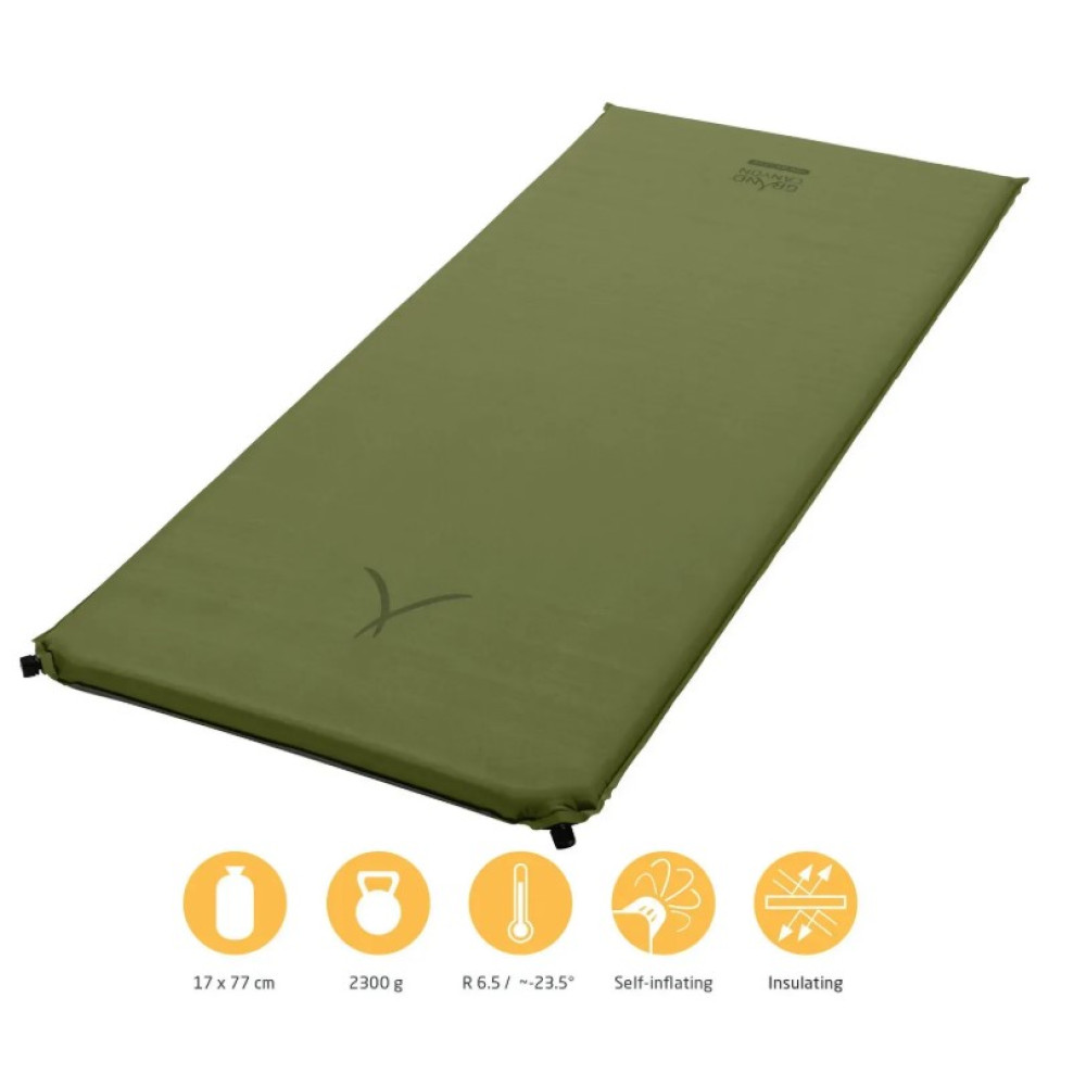 Коврик самонадувающийся Grand Canyon Hancock 5.0 XW Nutria Brown (30621623)