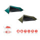 Намет Grand Canyon Richmond 1 Capulet Olive (330024) (DAS301588)