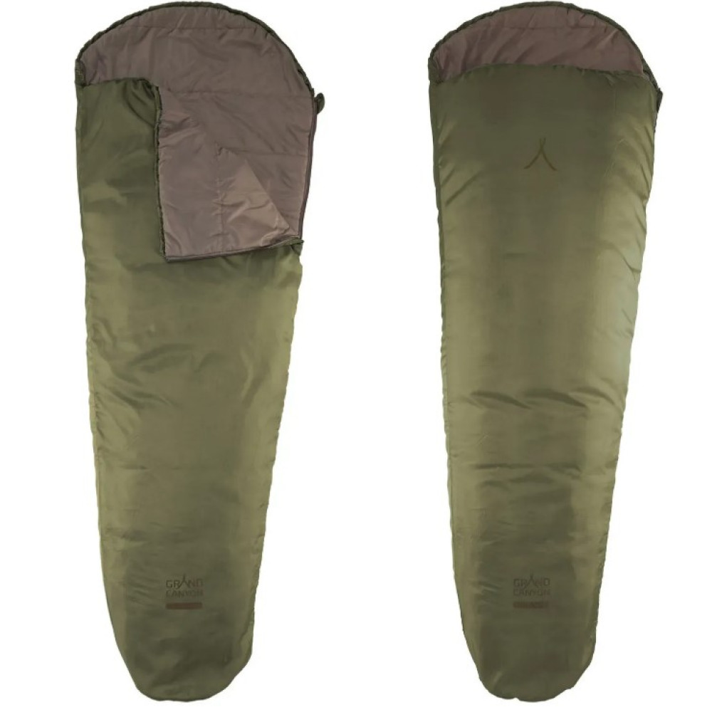 Спальный мешок Grand Canyon Whistler 190 13°C Capulet Olive Left (340018) (DAS302053)