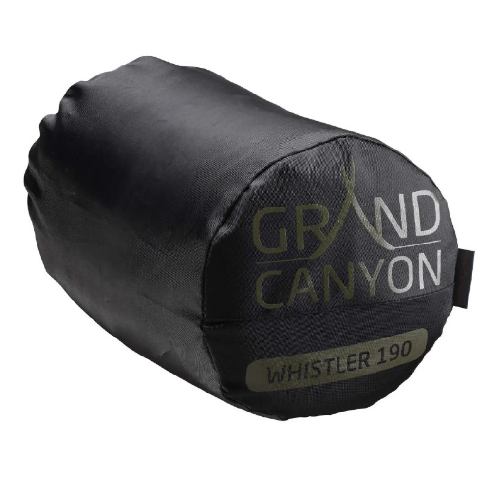 Спальный мешок Grand Canyon Whistler 190 13°C Capulet Olive Left (340018) (DAS302053)
