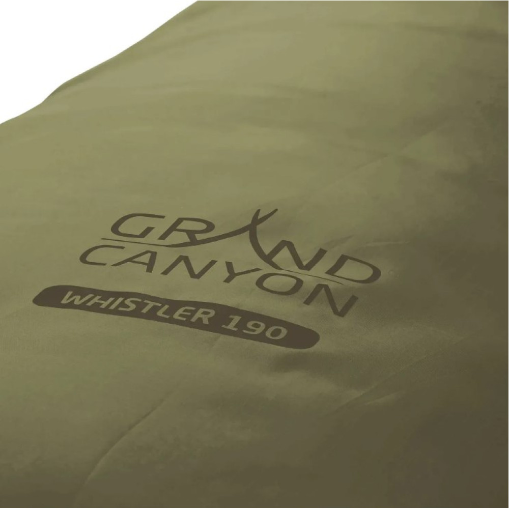 Спальный мешок Grand Canyon Whistler 190 13°C Capulet Olive Left (340018) (DAS302053)