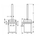 Йоржик для унітазу Hansgrohe AddStoris (41752000)
