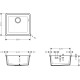 Мийка кухонна Hansgrohe S510-U450 43431290
