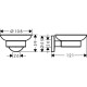 Мильниця Hansgrohe Logis Universal (41715000)