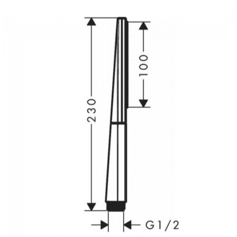 Лійка для ручного душу Hansgrohe Rainfinity (26866000)