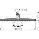 Верхній душ Hansgrohe Croma E 280 1jet (26257000)