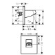 Тримач для душу Hansgrohe Pulsify хром (24139000)