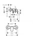 Змішувач для душа Hansgrohe Logis (71600000)