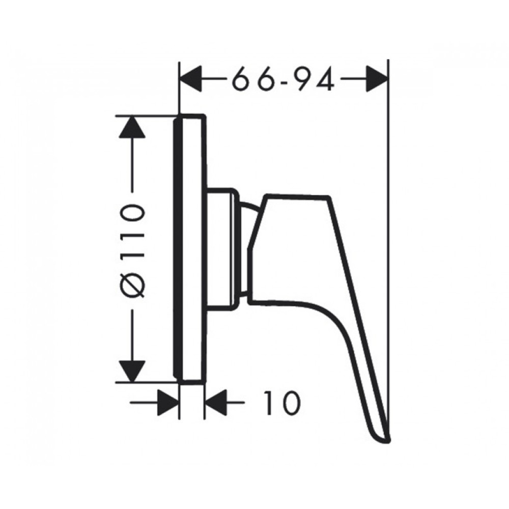 Змішувач для душа Hansgrohe Focus E2 (31961000)