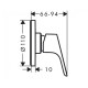 Змішувач для душа Hansgrohe Focus E2 (31961000)