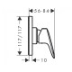 Змішувач для душа Hansgrohe Logis (71604000)