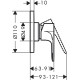 Змішувач для душа Hansgrohe Rebris S (72648000)