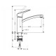 Змішувач для кухні Hansgrohe Logis (71832000)