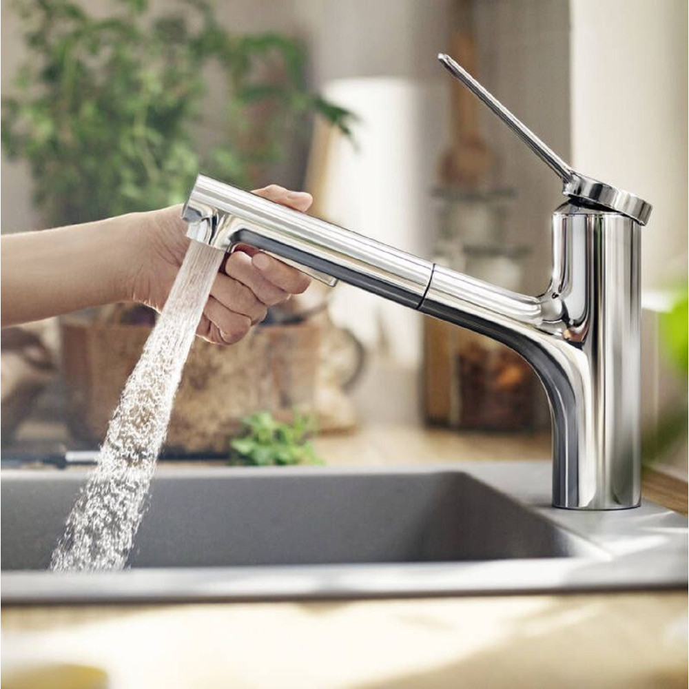 Змішувач для кухні Hansgrohe Zesis M33 150 2jet (74800000)