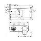 Змішувач для раковини Hansgrohe Logis (71220000)