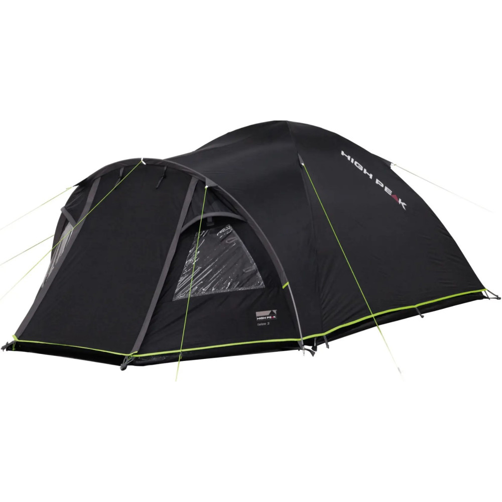 Намет чотиримісний High Peak Talos 4 Dark Grey/Green (11510) 923770