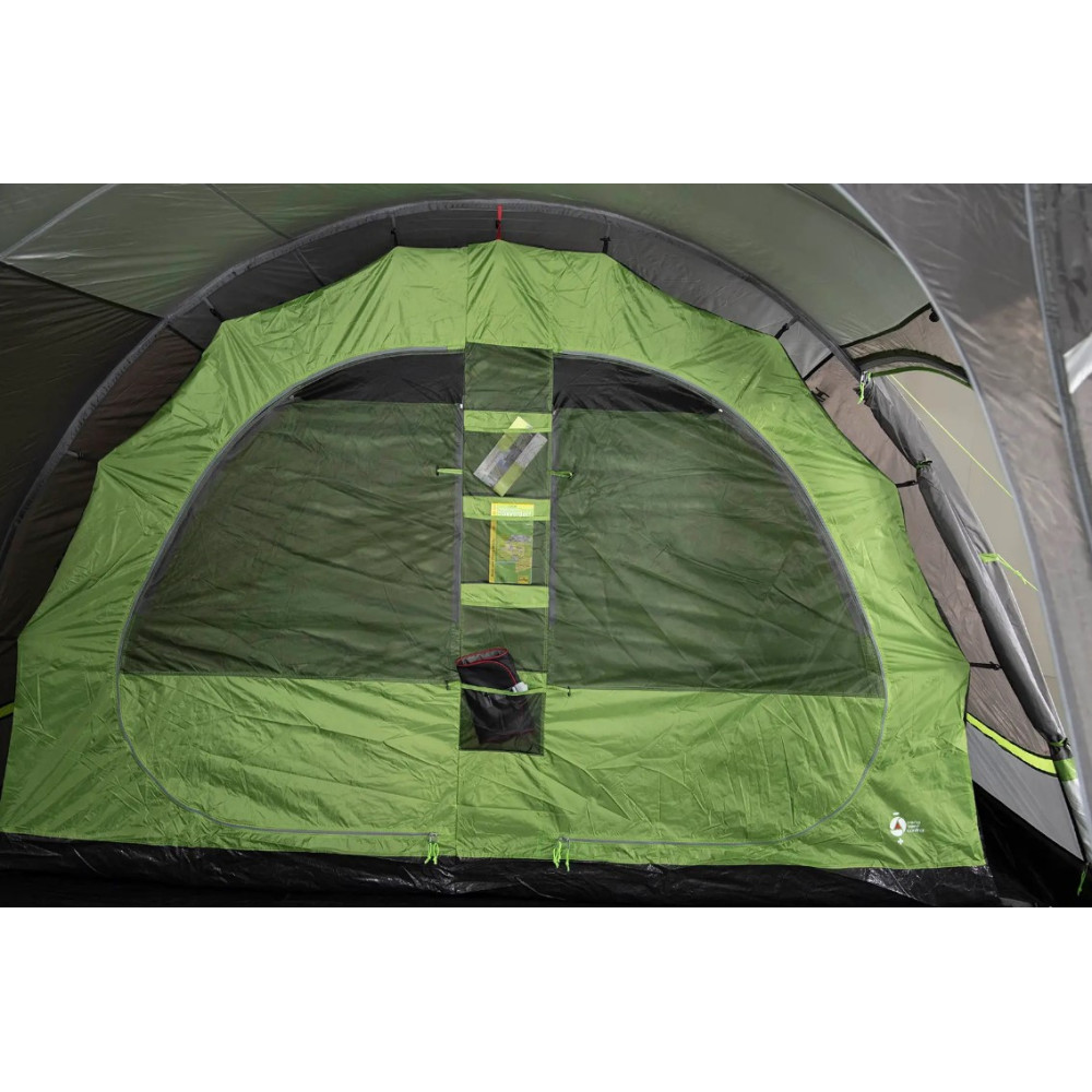 Палатка шестиместная High Peak Bozen 6.0 Light Grey/Dark Grey/Green (11837) 928667