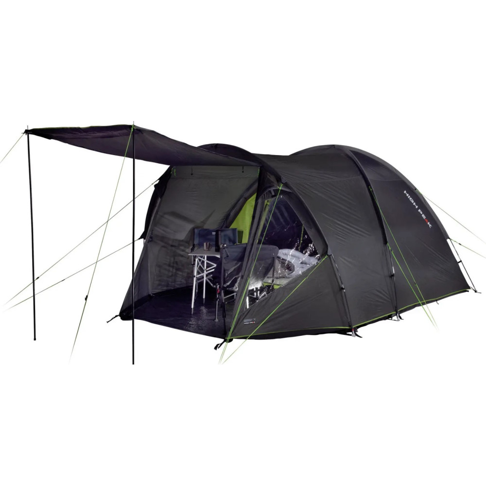Намет п'ятимісний High Peak Samos 5 Dark Grey/Green (11517) 929532