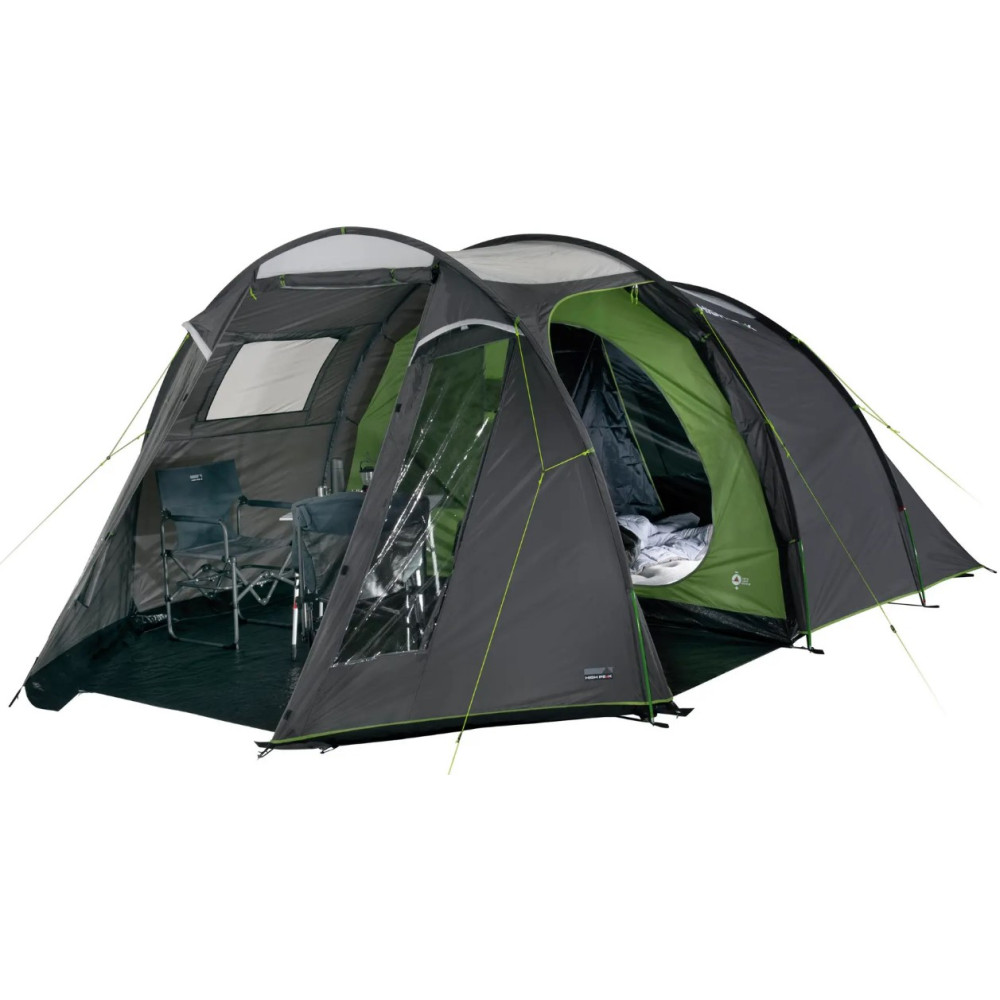 Намет High Peak Ancona 5.0 Light Grey/Dark Grey/Green (10249)