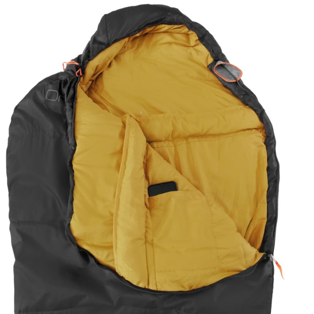 Спальний мішок Easy Camp Orbit 200/-1°C Black Left (240159)