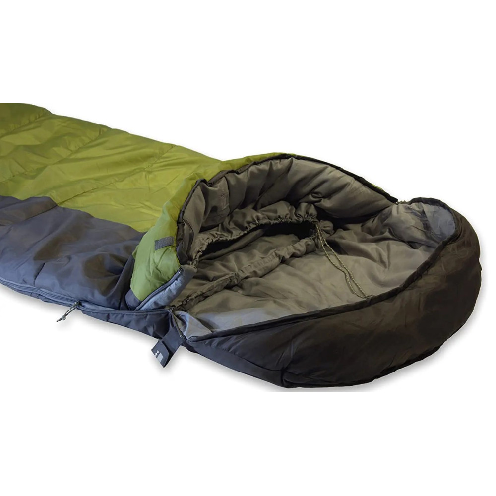 Спальний мішок High Peak TR 300/0°C Dark Grey/Green Left (23019)
