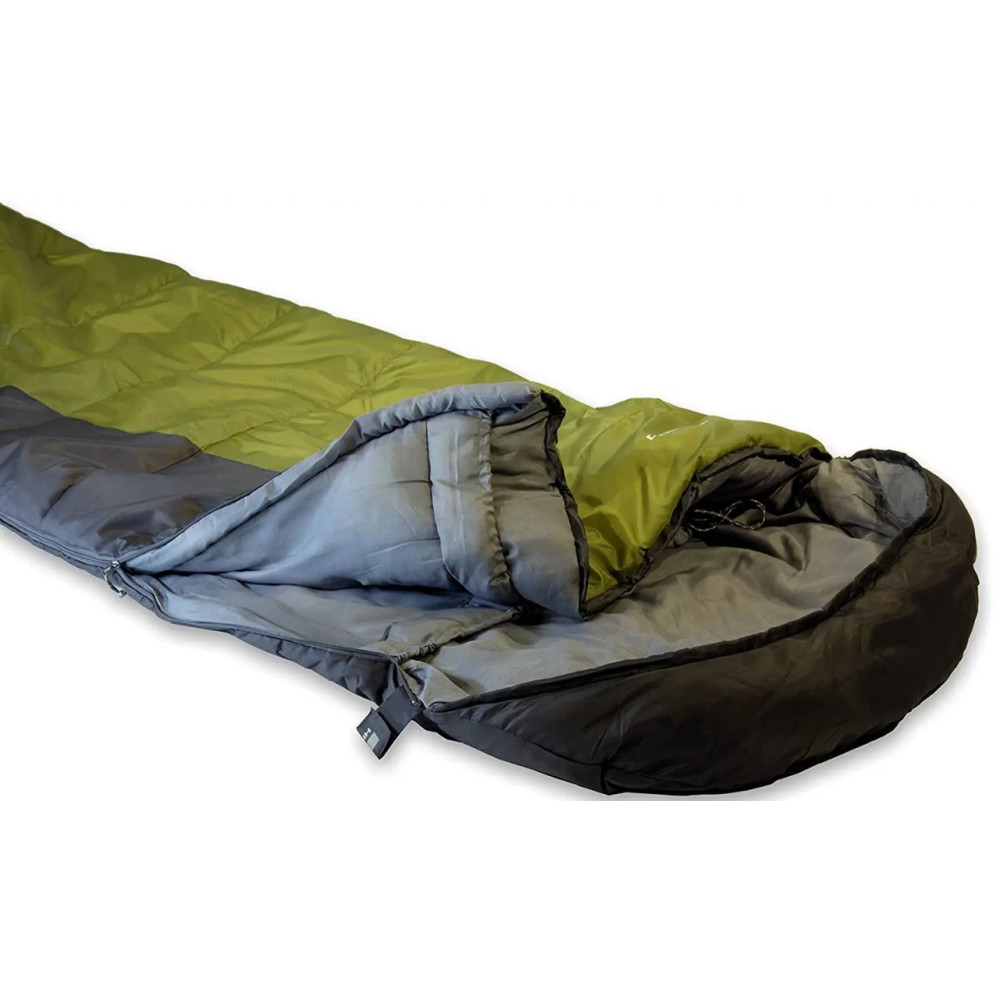 Спальний мішок High Peak TR 300/0°C Dark Grey/Green Left (23019)