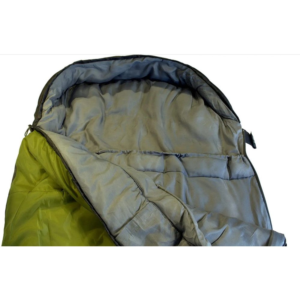 Спальний мішок High Peak TR 300/0°C Dark Grey/Green Left (23019)