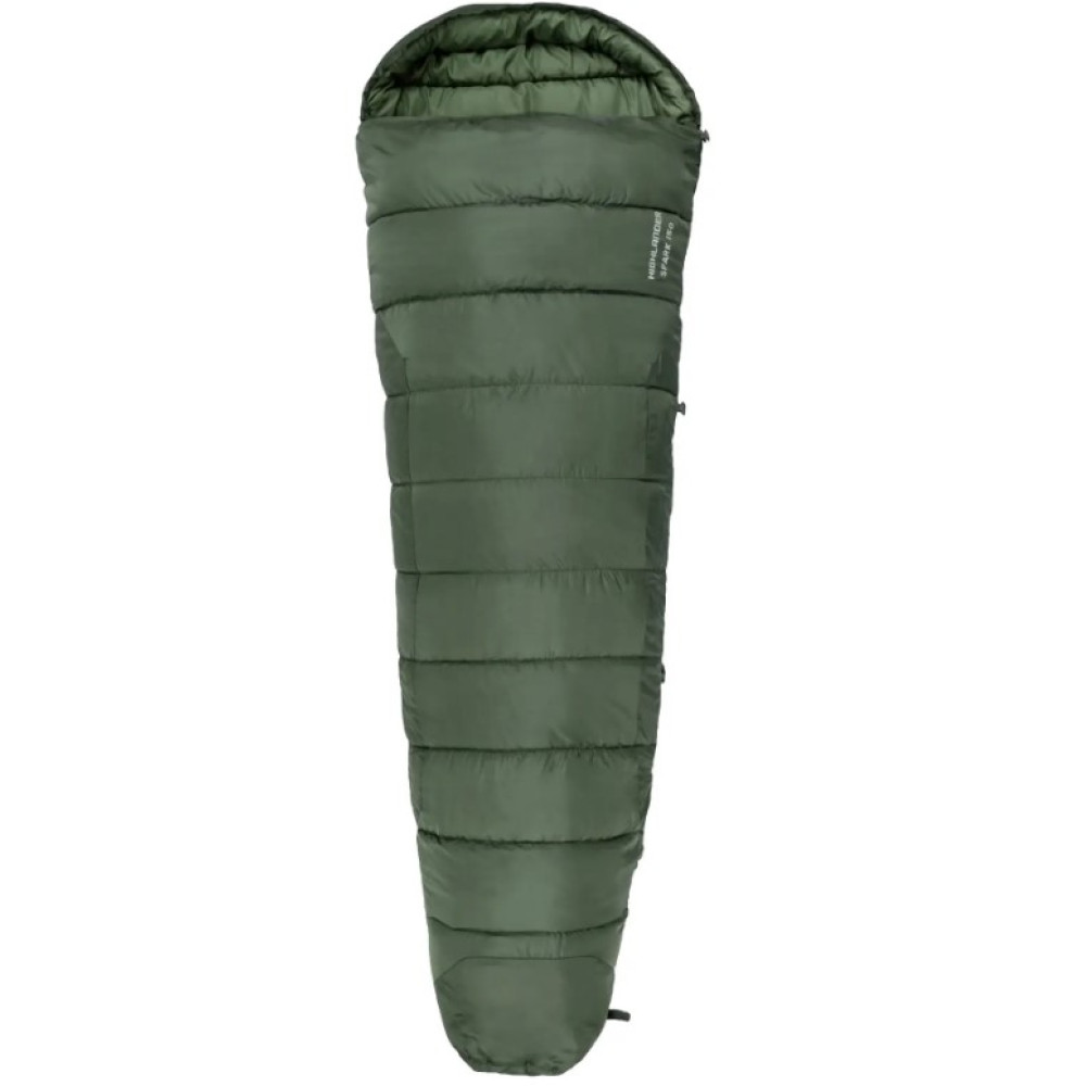 Спальный мешок Highlander Phoenix Spark 150/+4°C Olive Green Left (SB242-OG) 929693