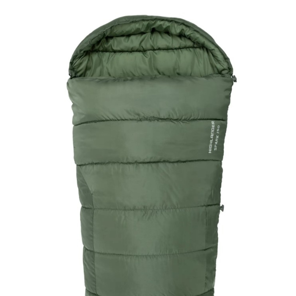 Спальный мешок Highlander Phoenix Spark 150/+4°C Olive Green Left (SB242-OG) 929693
