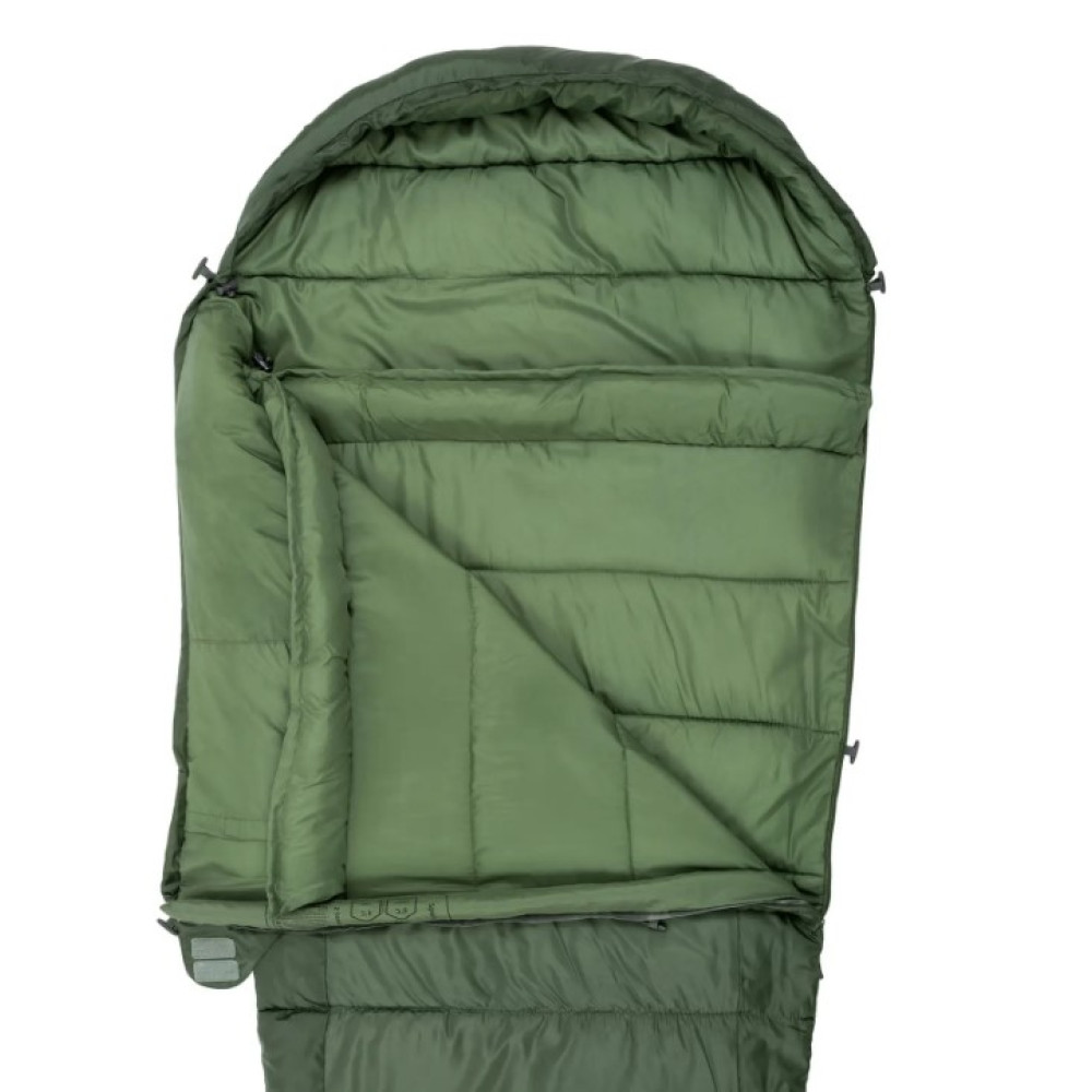 Спальный мешок Highlander Phoenix Spark 150/+4°C Olive Green Left (SB242-OG) 929693
